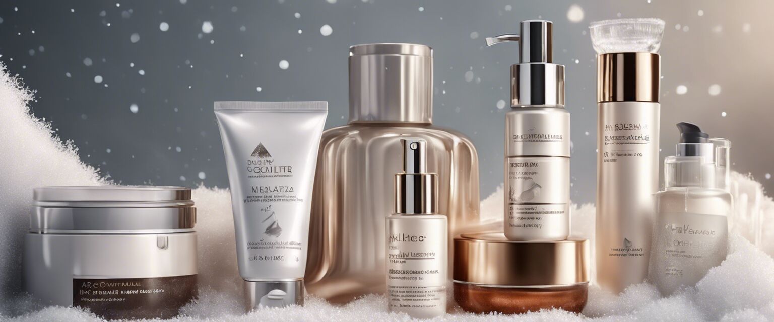 Winter skincare products